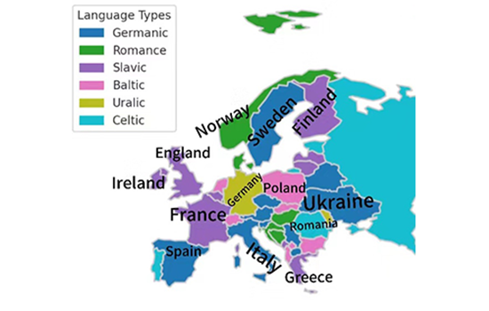 PTE Map Chart Sample Question 