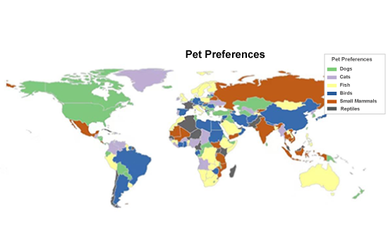 PTE Map Chart Sample Question 